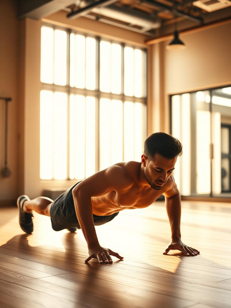 Push-Up Variation — Bodyweight-Übung